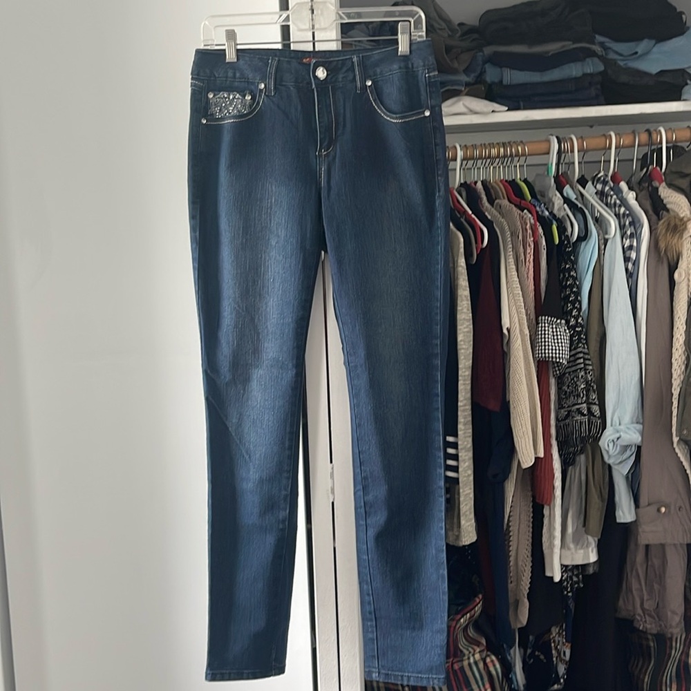One5one rhinestone sparkly jeans